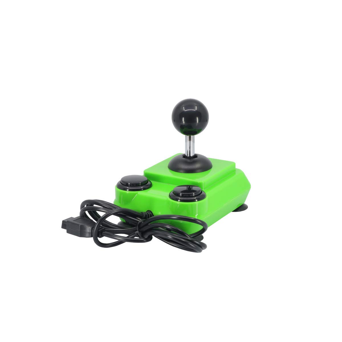 ArcadeR Joystick standard a 9 pin compatibile con Atari, Commodore, Sega ecc., Colori:verde