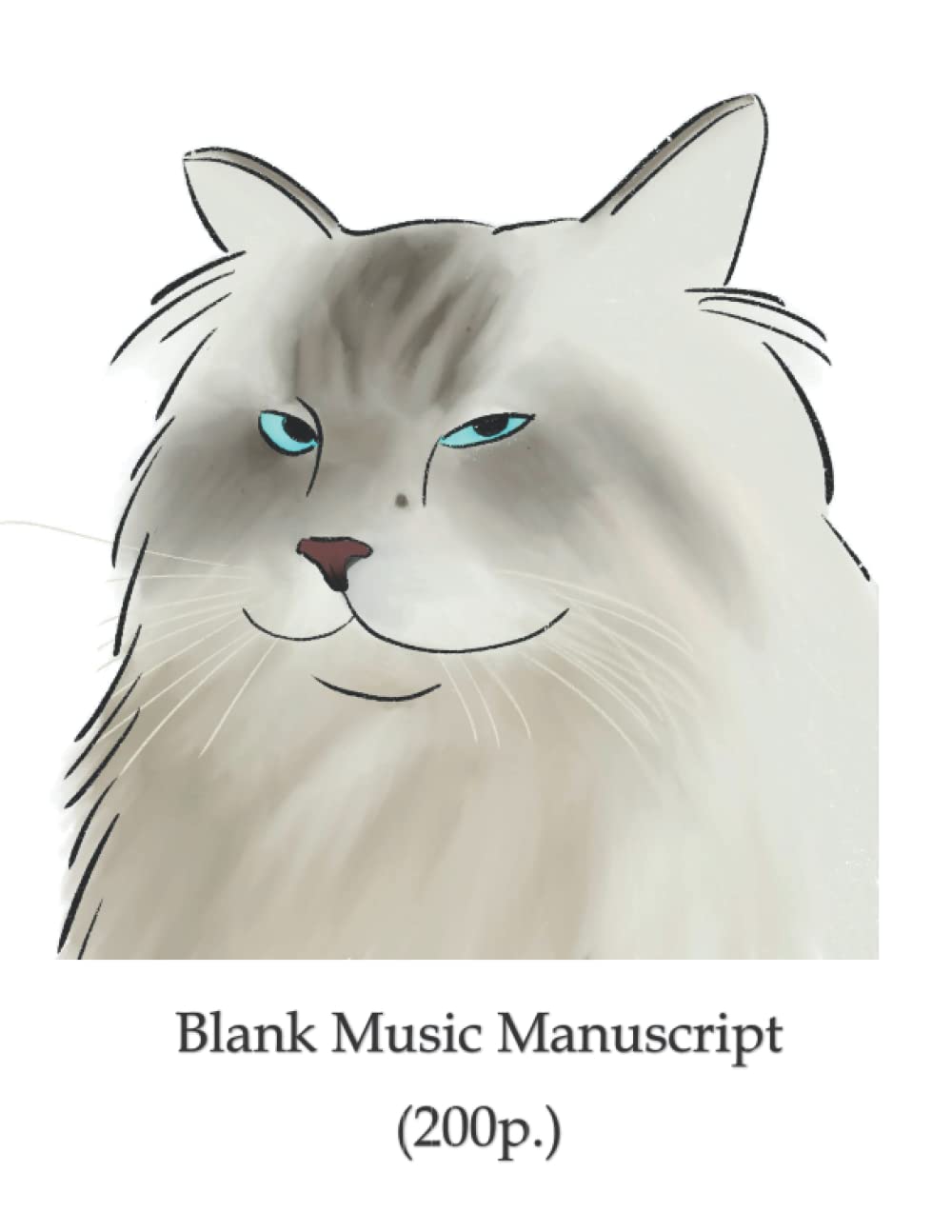 Blank Music Manuscript by Baw (200p)