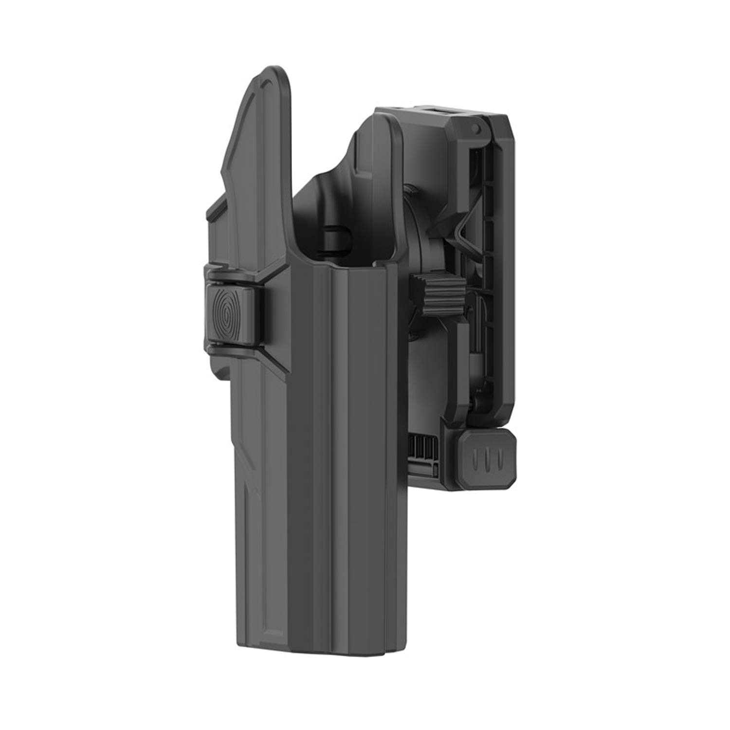 efluky Glock Holster Ceinture Airsoft Pistolet Defense Gun Holster for Glock 17 22 31, Belt Clip 360° Réglable