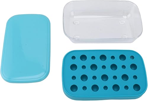 Máquina de hielo redonda para hacer hielo para el hogar, bandeja de cubitos de hielo para hockey sobre hielo, bandeja para moldear, bandeja de hielo