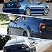 ROXX Tail Light Compatible with 19‎99-2002 Volkswagen Jetta LED Tail Lights Black Housing/Smoke Lens PAIR with DRL LED Tail lights Driver & Passenger Side