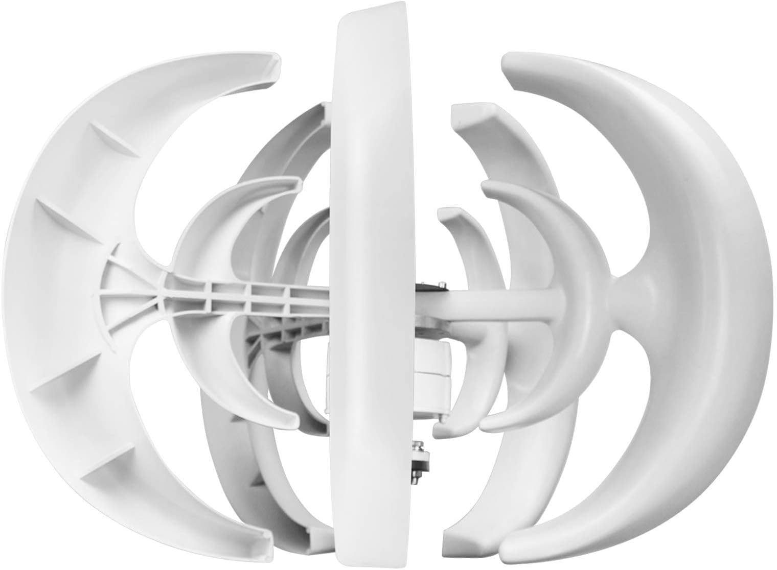 SMOKKS 800w Wind Generator,wind Turbine Generator Kit, 12v/24v 5 Blade Wind Vertical Axis Generator Wind Turbine Kit With Controller For Home Highways Boats