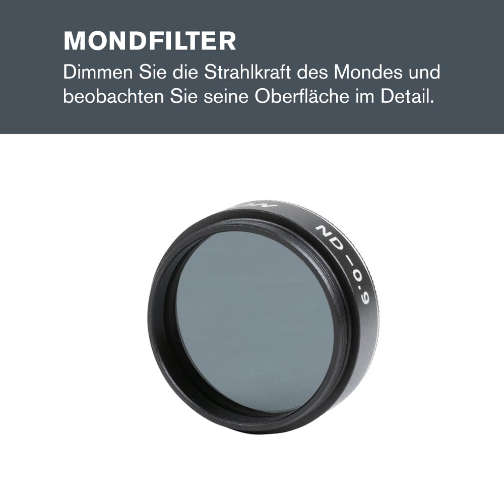 Celestron 94303 1,25 Zoll Okular- und Filterset - 14-teiliges Set in Metalletui mit Schaumstoffeinsatz, Silber