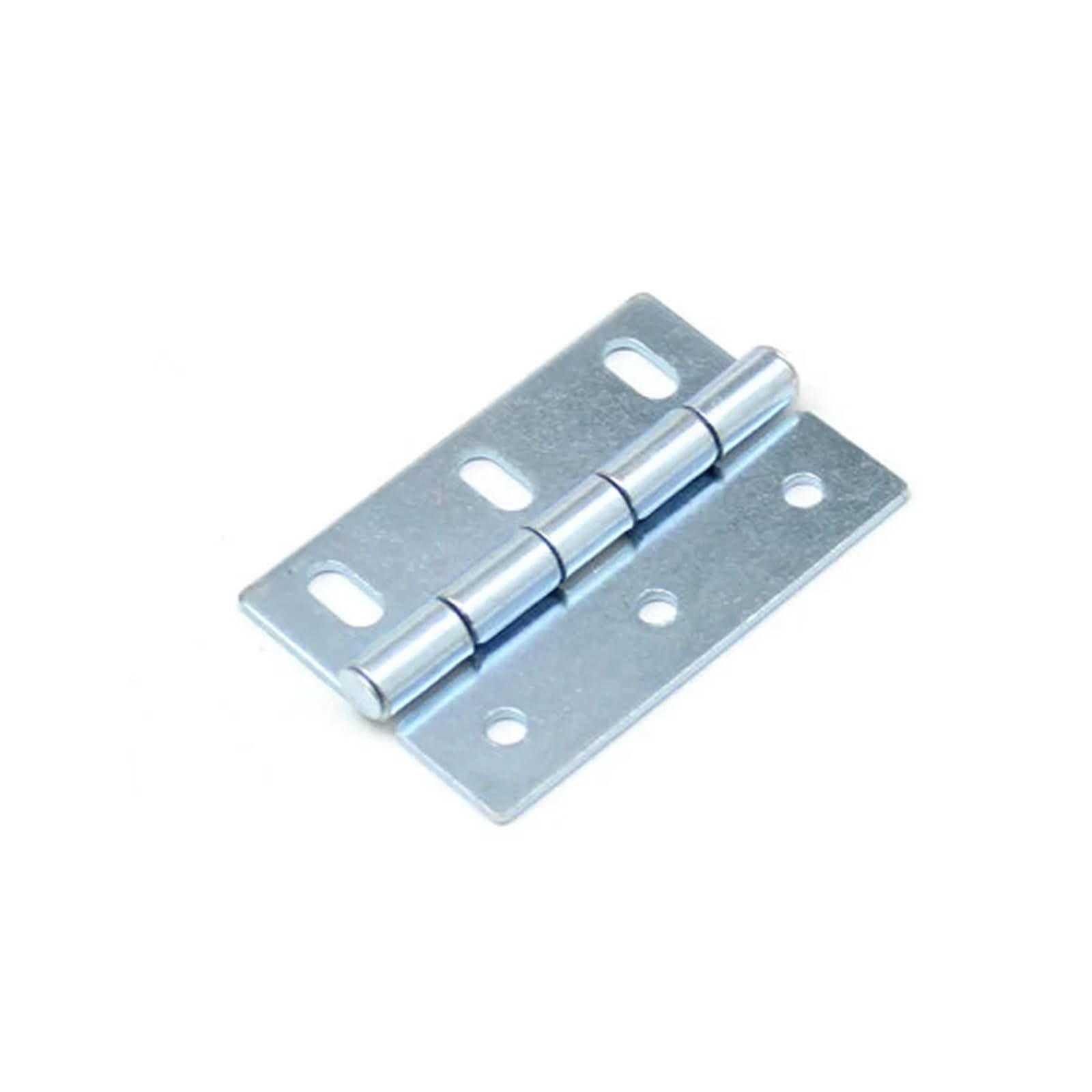 Rmwkrmogrf Iron 304 Stainless Steel/ Industrial Door Closed Folding Flat Hinge Hardware Accessories 1Pcs(Iron)