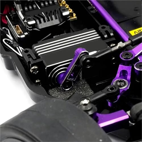 Klaxon servo RC en aluminium robuste pour modification de châssis