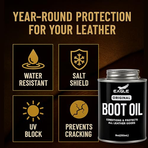 Eagle Leather Boot Oil 8.45oz