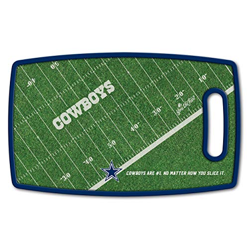 YouTheFan Seria retro Dallas Cowboys deska do krojenia z serii retro, kolory drużynowe, średni US