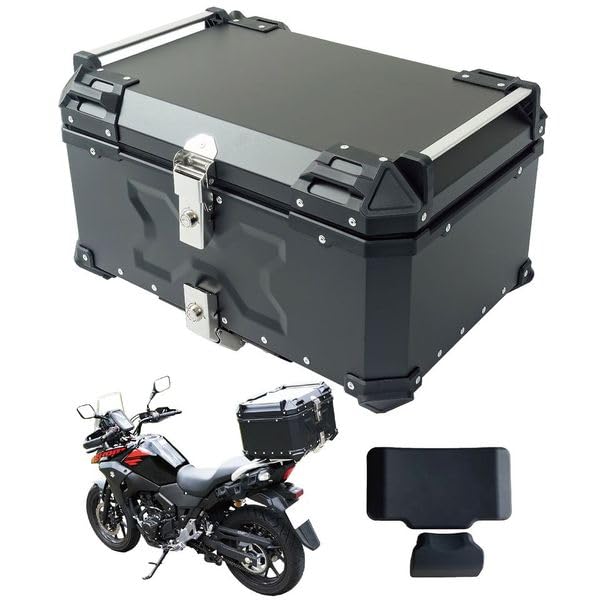 100L アルミ製オートバイリアボックス　ヘルメット2個 定価30.000円 楽天市場】リアボックス バイク リアボックス 100L バイクリア