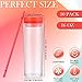 Hoolerry 30 Pcs Acrylic Skinny Tumblers, 16 oz Double Wall PS Tumblers with Lids and Straws, Bulk for Drink Party Birthday Gifts, Multicolor