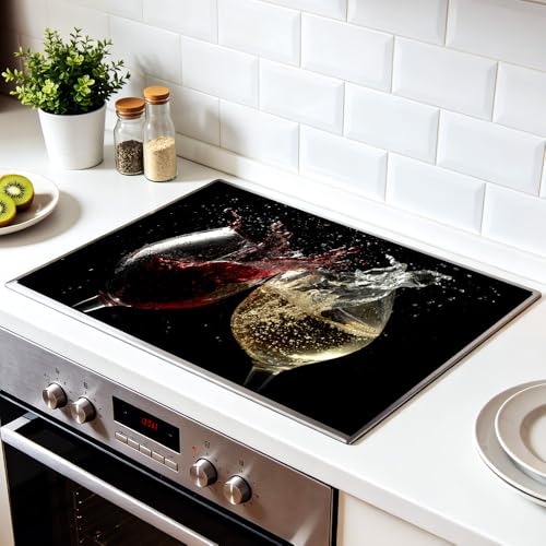 Image of Wine Stove Top Cover for Electric Stove, 28.4 x 20.5 in