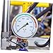 GLEAVI 6sheets Pressure Identification Labels Color-coded Pressure Gauge Stickers Decals for Industrial Use