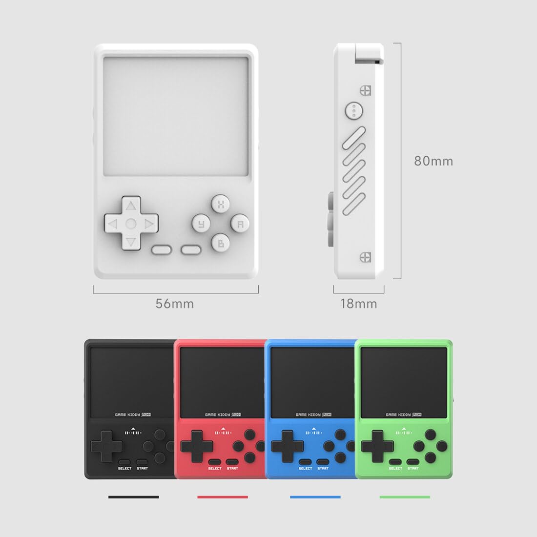 Amazon.co.jp: QOVO GKD Pixel レトロ ハンドヘルドゲームコンソール