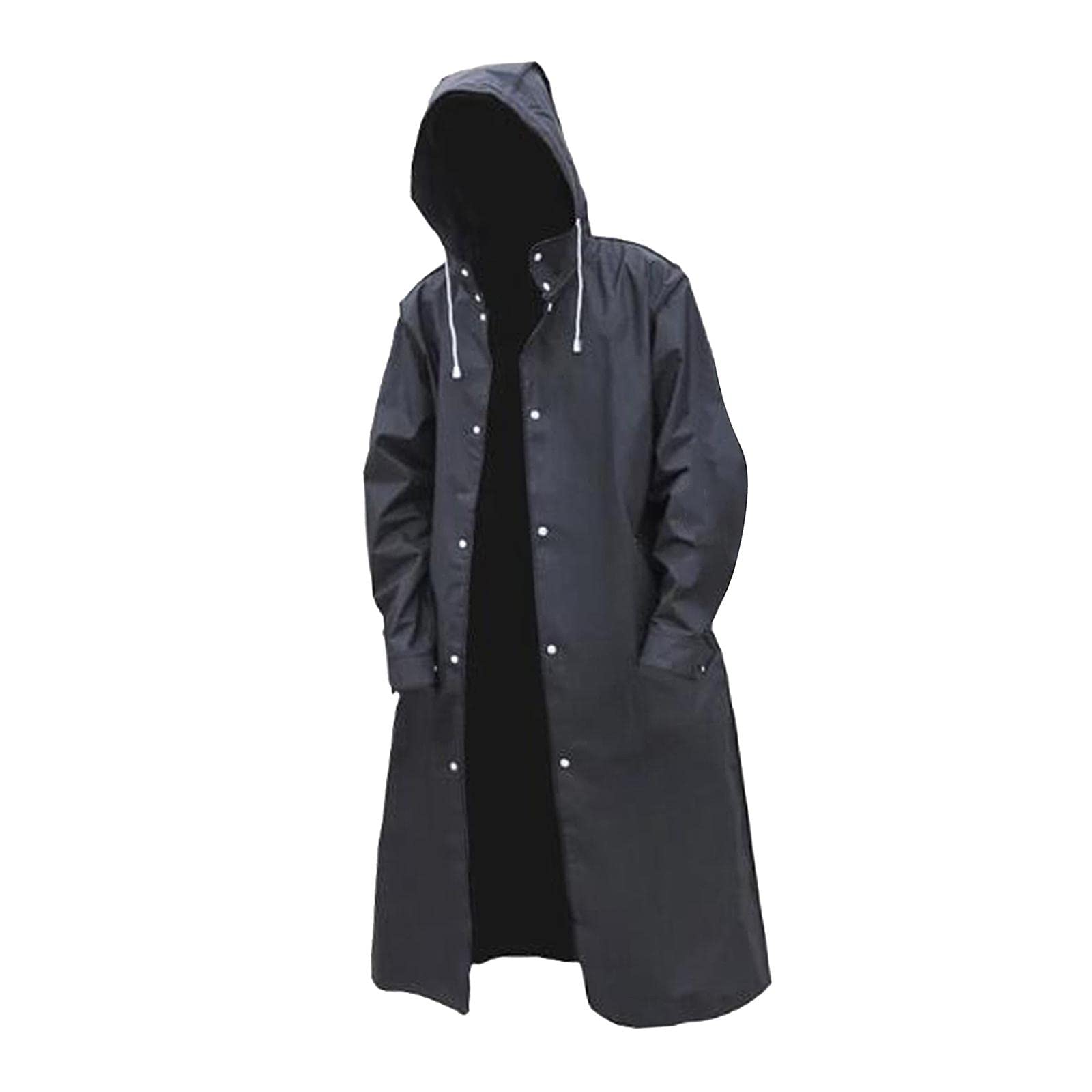 ™ Reusable Raincoat Womens Mens Poncho Quick-Drying Adult Hiking Rainwear L | Coats & Jackets | Mens Clothing-image-7