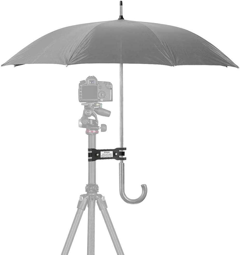 Clamp Bracket,Tripod Mounted Umbrella Holder Photography Accessory for Outdoor Photography Rain-Shade and Sun-Shade
