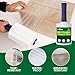 Adhes Recyclable Stretch Wrap Film 5 Inch x 1000 Feet, 2 Rolls with Handle, Heavy Duty Plastic Pallet Wrap for Moving, Packing, Shipping, Eco-Friendly, Tear Resistant, Self Adhering Clear Film