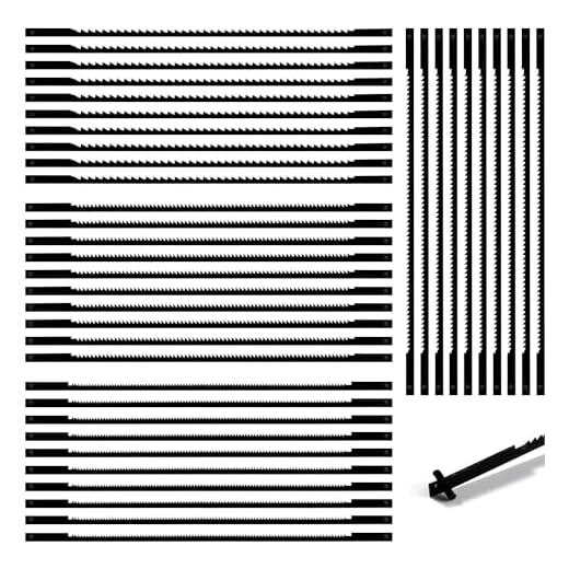 VooGenzek 40 PCS Scroll Saw Blades Set
