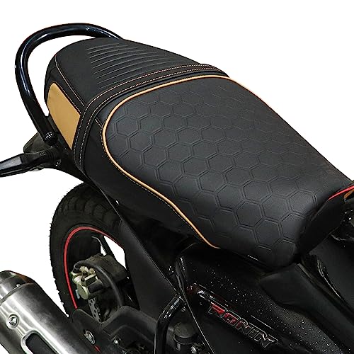 Image of TVS Seat Cover for Sweat Free Comfortable Riding| Nylon Thread Stitching for Strength| Bike Riding Accessories|Heat & UV Ray Protection|Enhanced Tear Resistance