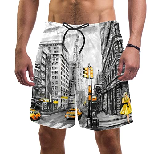 Maillots de bain pour hommes JDEZ short de plage à séchage rapide