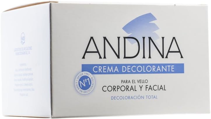 ANDINA Crema Decolorante Facial y Corporal 100 ml