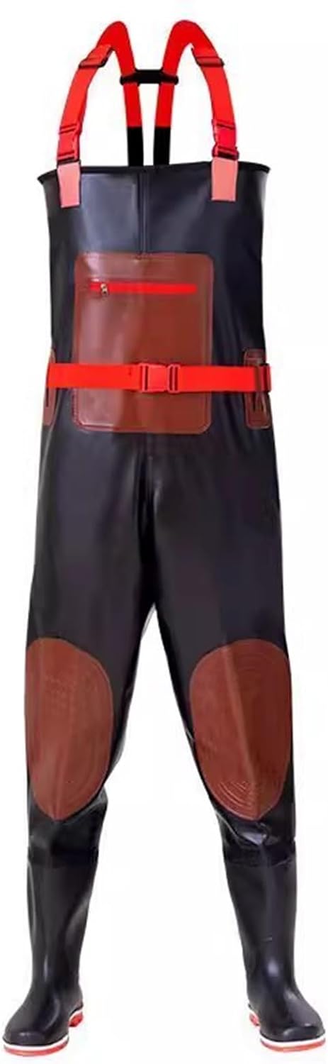 Mens Hip Waders with Boots Waterproof,Suitable for Water Work,Crab Catching,Car Washing