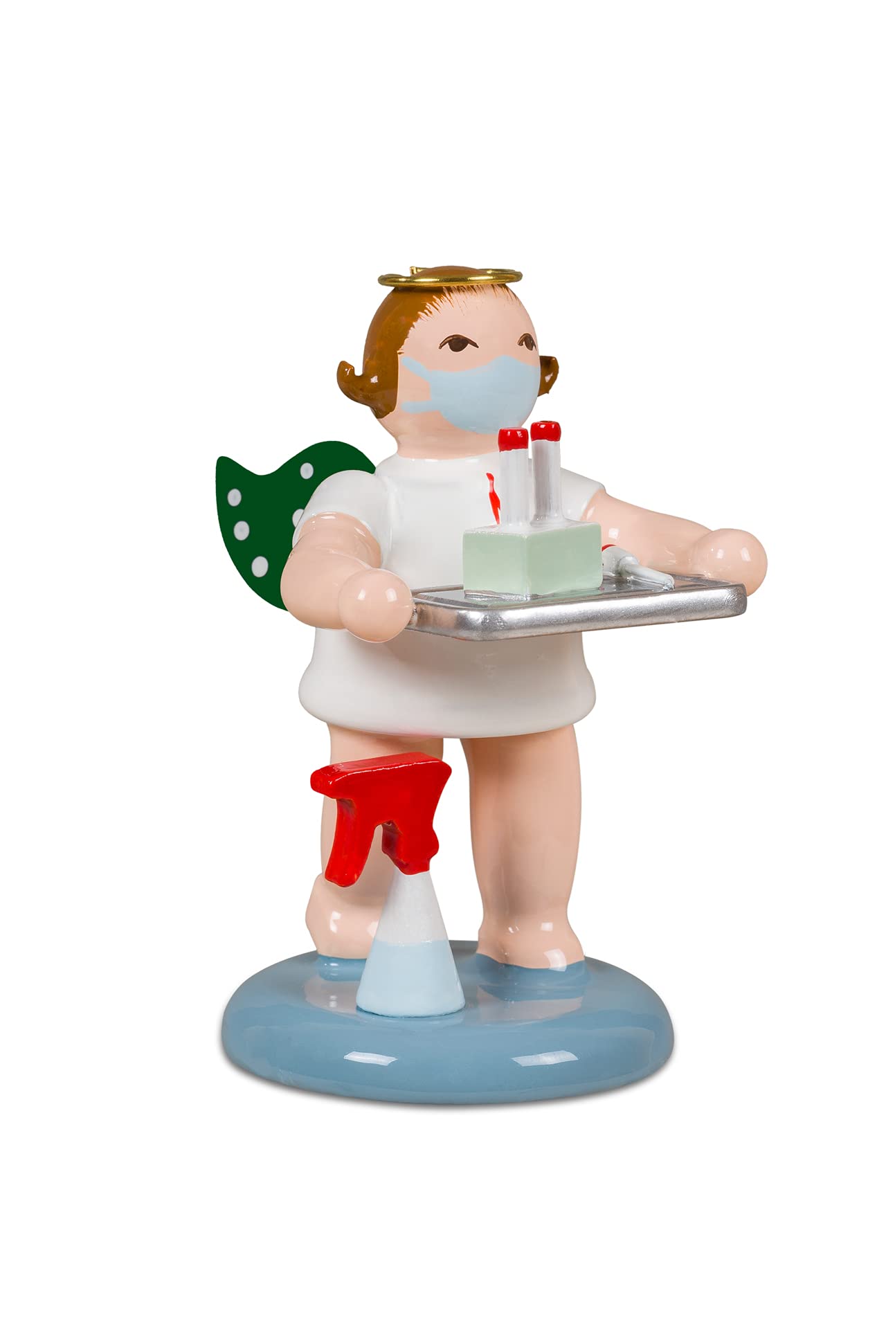 Ange Corona Triologie Rudolphs Schatzkiste kit essai anneau figurine decorative 6 cm