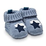 Fruit of the Loom Layette Collection - Knit Baby Bootie - Star