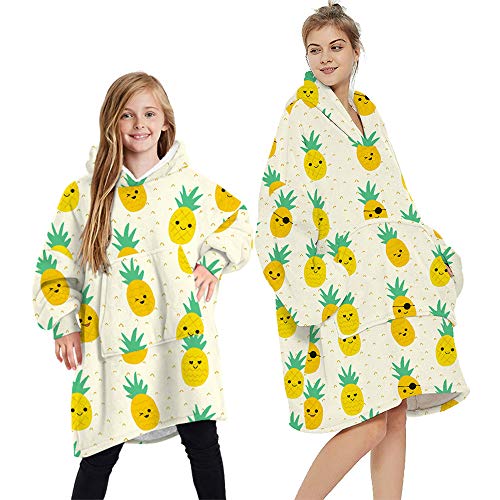 Peignoir surdimensionné contre le froid hivernal avec sa grande poche