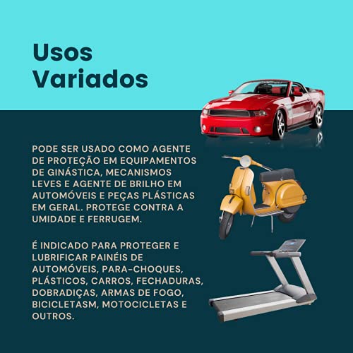 Ultralub SILICONE SPRAY LUBRIFICANTE 300ml/200g, Amarelo e Azul