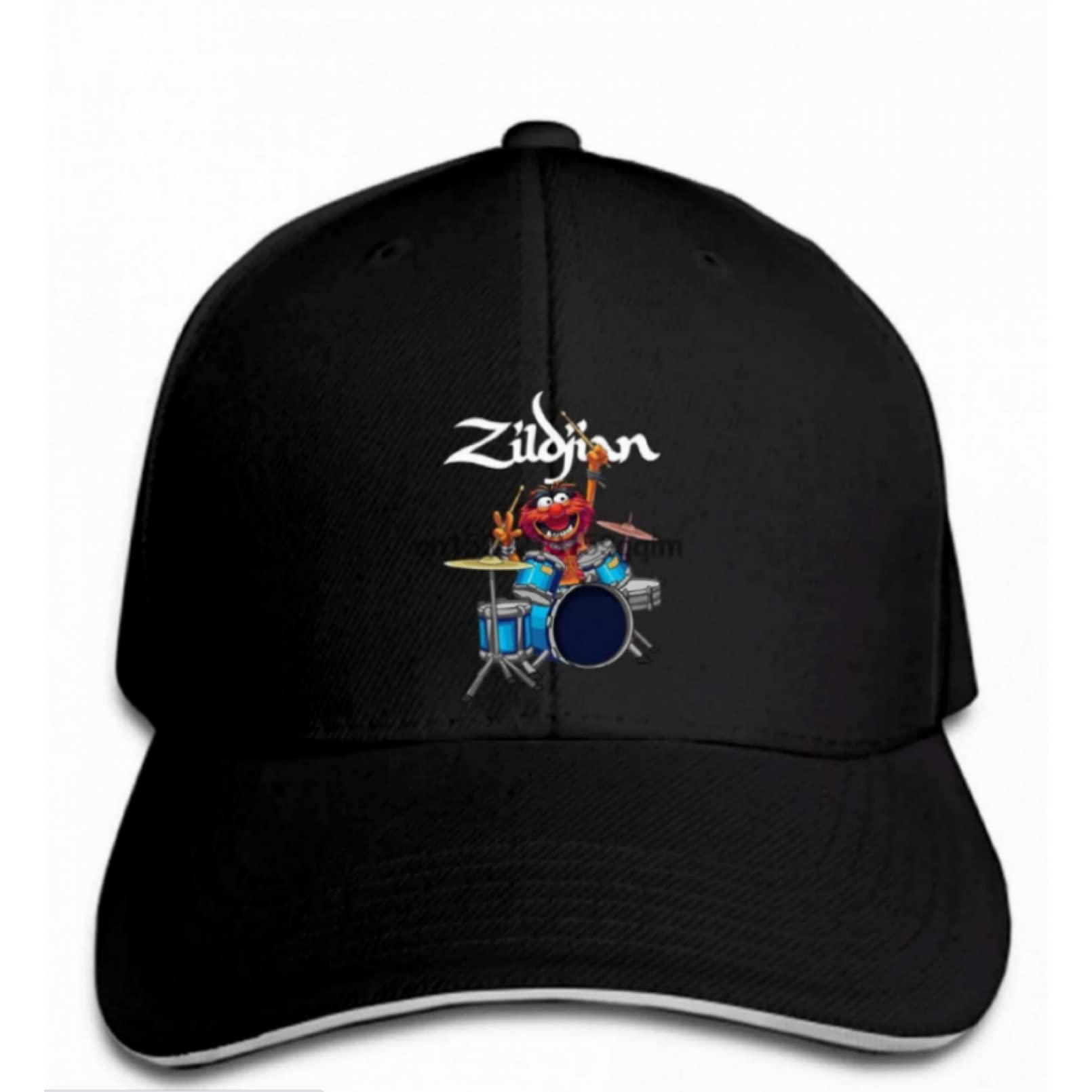 FUWINDRetro Baseball cap The Muppet Show Drums Black Men Snapback Hat Peaked Gift Cap Outdoor Sports Birthday gifts