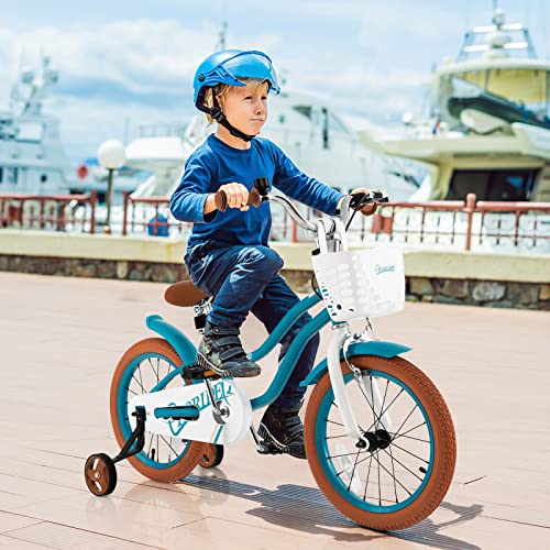 Image of BABY JOY Kids Bike, 12 14 16 18 20 Inch Boys Girls Bike w /Removable Basket