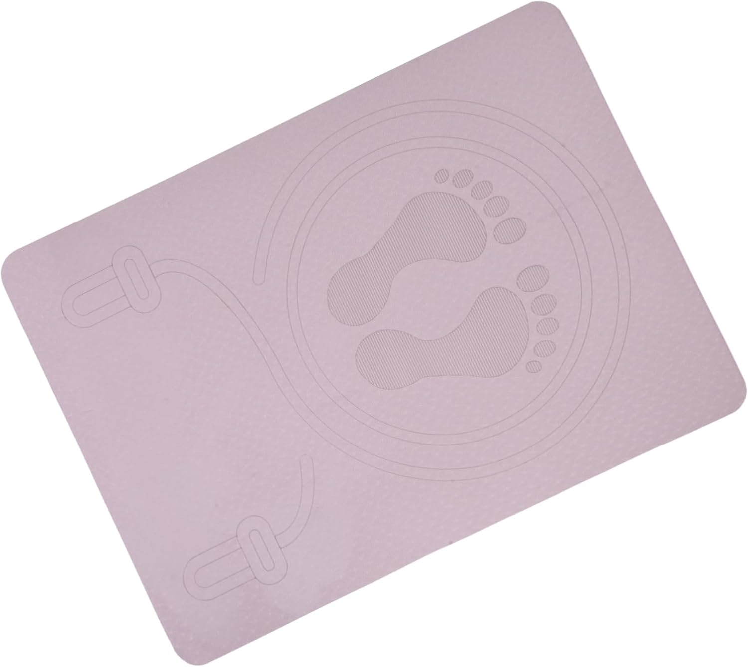 BESPORTBLE Jump Rope Mat Shock Absorbing Tpe Fitness Mat for Indoor Workouts Noise-reducing Floor Protection Non-slip Design for Gym and Home Use