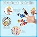 28 Pcs Community Helpers Finger Puppets Pretend Play Toys, People Finger Puppets Professions Multicultural Career Toy Soft Velvet Community Helper Pretend Doll for School Class Prizes Birthday Gift
