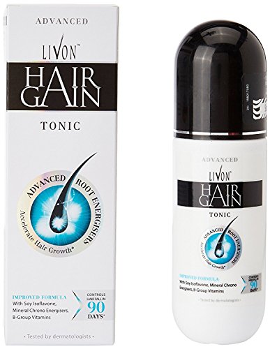 LIVON HAIR GAIN TONIC, PACK OF TWO BOTTLES