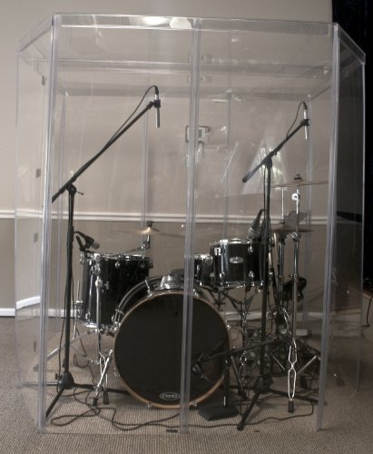 Drum Enclosure, Drum Booth Sound Room. #TOP3