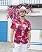 Alimens & Gentle Hawaiian Shirt for Men Summer Beach Casual Short Sleeve Button Down Shirts Printed Tropical Vacation Shirts