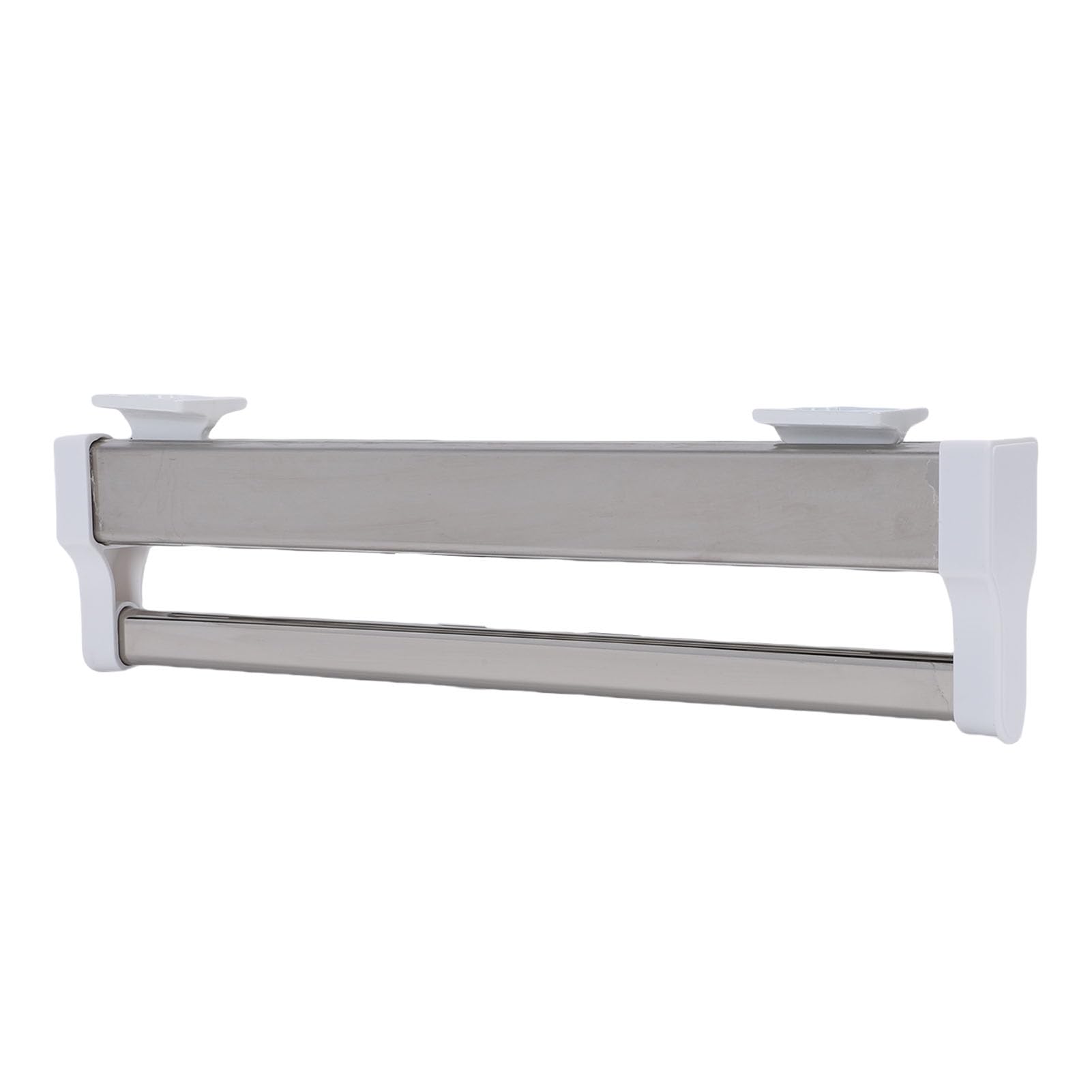 Bastone regolabile estraibile per armadi in acciaio inox appendiabiti scorrevole appendiabiti appendiabiti salvaspazio soluzione di archiviazione armadio (40 cm)