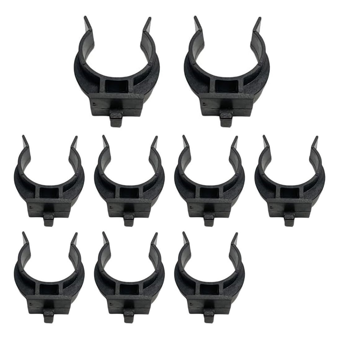 ZAMXHUG 10 Kitchen Plinth and Skirting Board Clips - Brackets for Kitchen and Bathroom