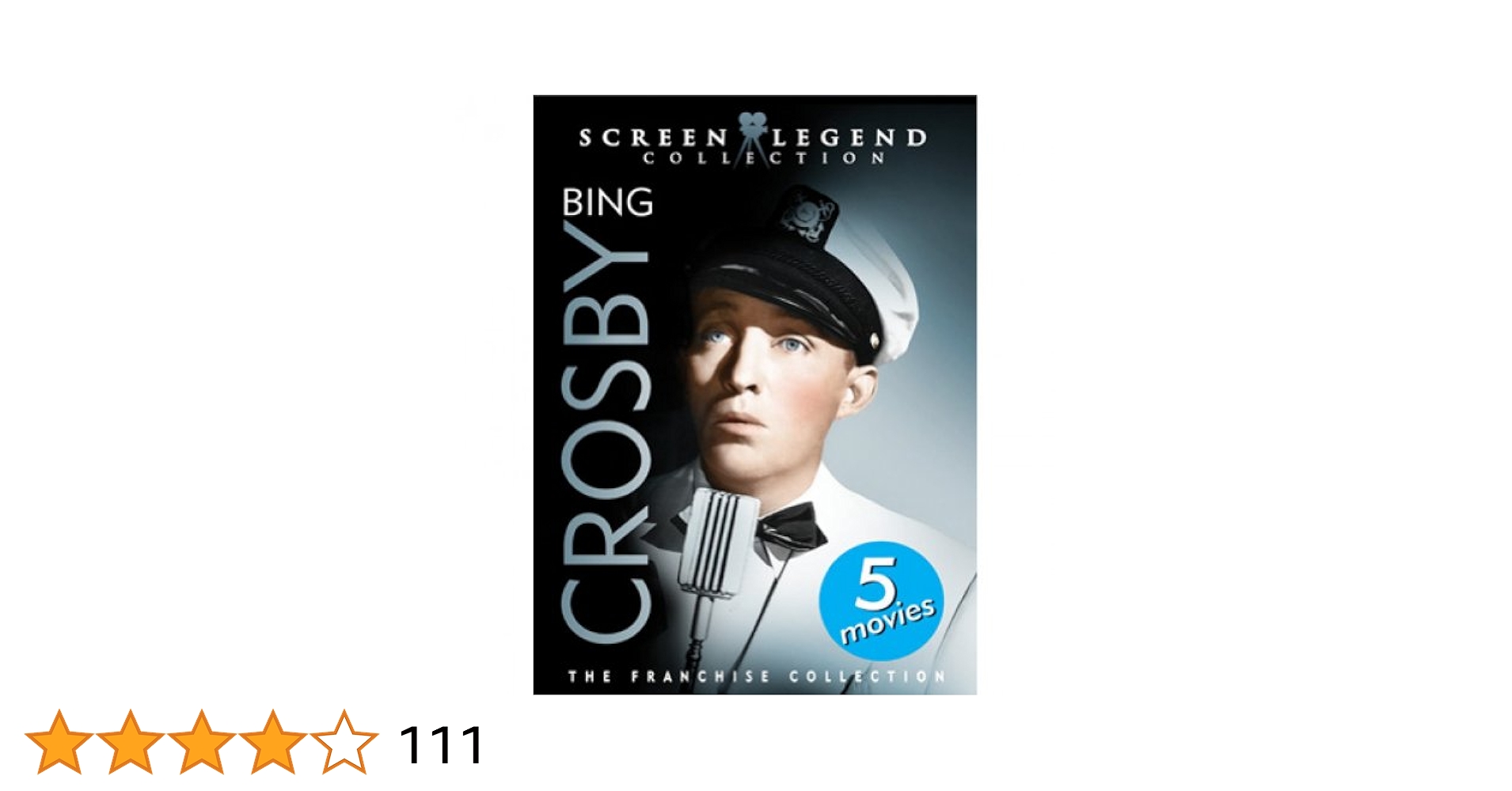 洋楽 BING CROSBY THE LEGEND Amazon.com: Bing Crosby: Screen Legend Collection (Double or
