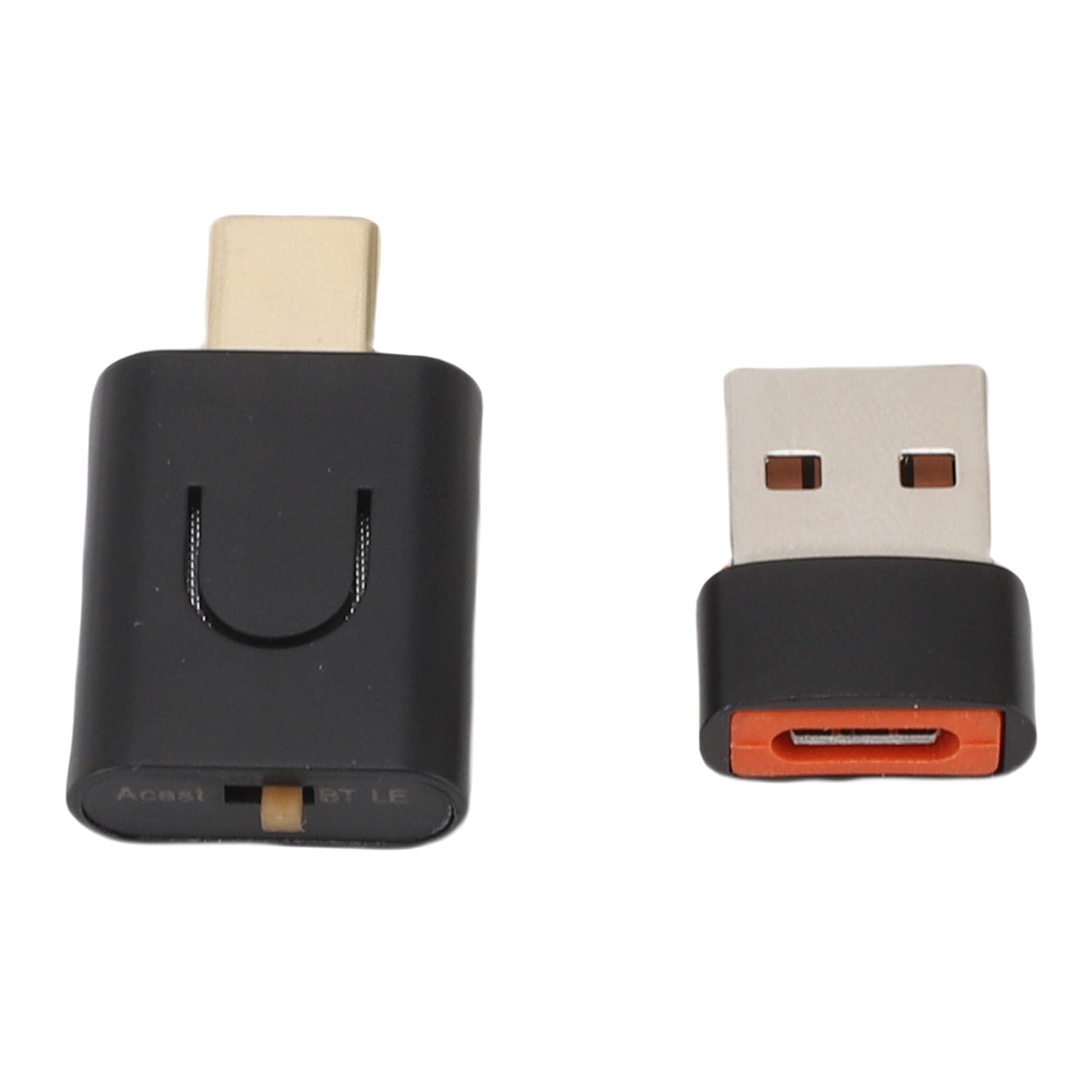 Bewinner Trasmettitore Auracast LE Audio, Adattatore Bluetooth 5.4 a Bassa Latenza, Tipo C Al Trasmettitore,Wireless per la Casa per Auto per PC TV, Ricevitore Musicale Multi -streaming