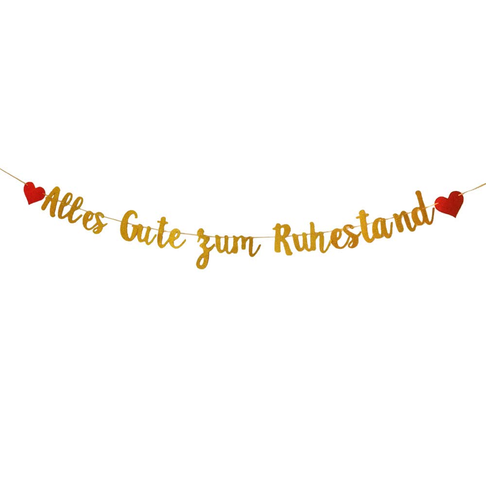 Como Hacer Una Tarjeta De Jubilación Decoración De Jubilación, Premontada  Con Texto En Alemán \, image size:1000x1000