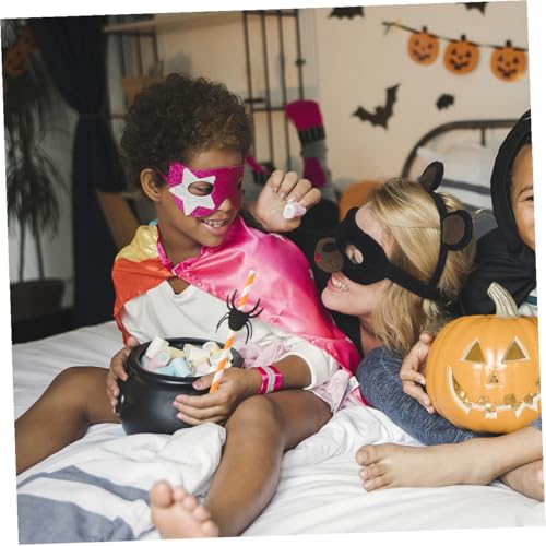 50 pitillos de papel para fiesta de Halloween miniatura 4