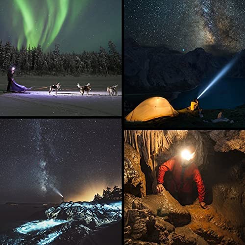 Lanterna de Cabeça LED Tatica Recarregável USB Militar Forte e Zoom Grande Potente Profissional Holo