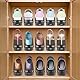 Luziyun 10 StüCk Schuhstapler Einstellbare Schuh Organizer 3 HöHen Verstellbar, Schuhorganizer Platzsparend Pp Shoe Organizer Schuh Organizer FüR Schrank Doppelschicht Schuhe Organizer