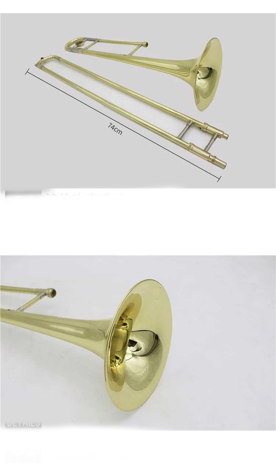 Tenorposaune In B-Stimmung. Blasinstrument Für Anfänger Und Prüfungen Profiposaune
