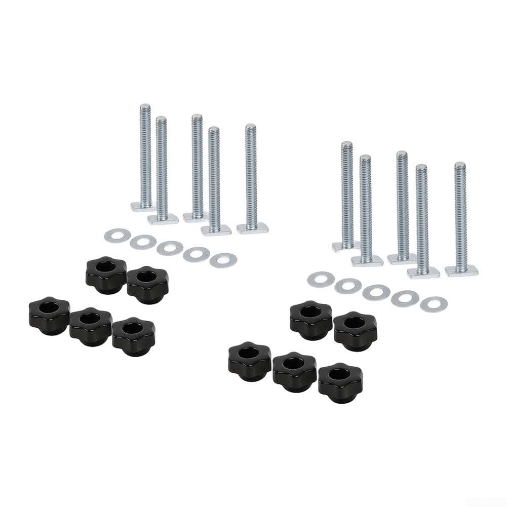 Tornillo Deslizante T M8x100mm con Pomada para Ajuste para rápido(10pcs)