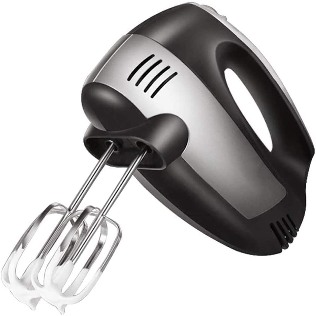 Hand Mixer Electric 5 Speeds 4 Stainless Steel Accessories Handheld Electric Mixer Stainless Steel Egg Whisk for Cake