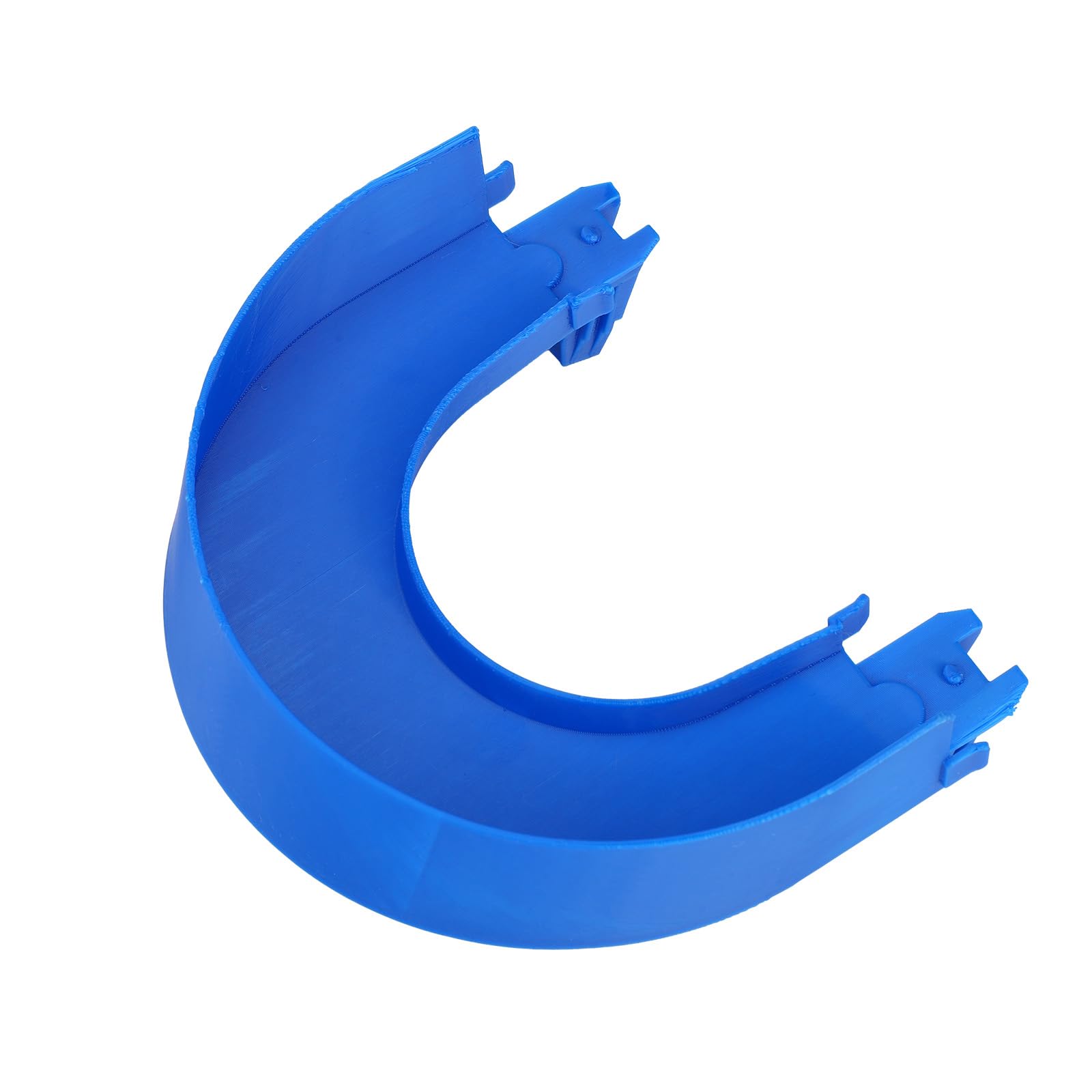 Sinbana Racetrack Connector Compatible with Hot Wheels Unlimited Playset, 17.5x15x6.3cm/6.89x5.9x2.48in Replacement Track Connector Pieces (Blue)