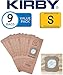 Kirby vac bags (9 count) for Models G4, G5 and Gsix