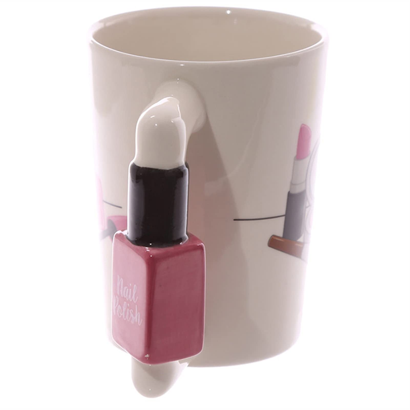 Tazze Tazza in Ceramica Creativa Manico per Smalto per Ragazze Tazza per tè Tazza per caffè Tazza per personalità Lady novità Regalo Servizio da caffè per Ufficio a casa