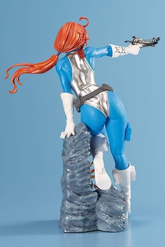 Miniatura 10 de Estatua de GI Joe Scarlett azul cielo BISHOUJO
